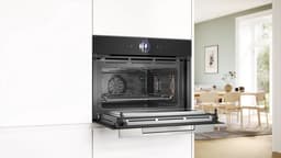 Bosch CMG7761B1 - Serie 8 - Compacte inbouwoven met magnetron - Eenvoudig te reinigen met pyrolytische zelfreiniging - Air Fry-functie: voor perfect en gezonde gefrituurde gerechten — thumbnail 6