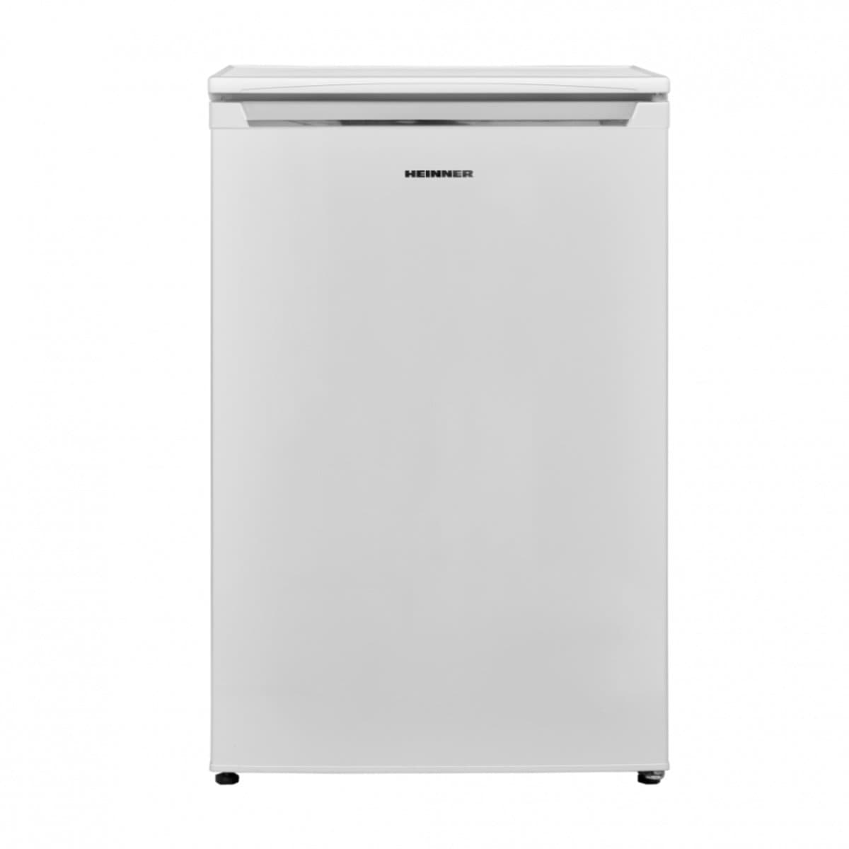 Heinner HF-V122E++ Tafelmodel Koelkast met Vriesvak – 122 L – LED-verlichting – Omkeerbare Deur – Wit – 5 Jaar Garantie — afbeelding 1