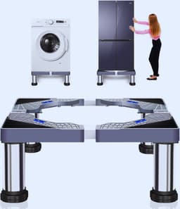Verstelbaar Wasmachine-Onderstel Voor Vaatwasser - Droger En Huishoudelijke Apparaten (28-31 Cm) – Stevig Platform Voor Optimaal Gebruik — thumbnail 1