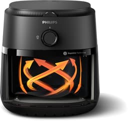 Philips 1000 Series Airfryer - NA120/00 - Draaiknopbediening - 4.2L - Tot 4 Personen - Zwart — thumbnail 17