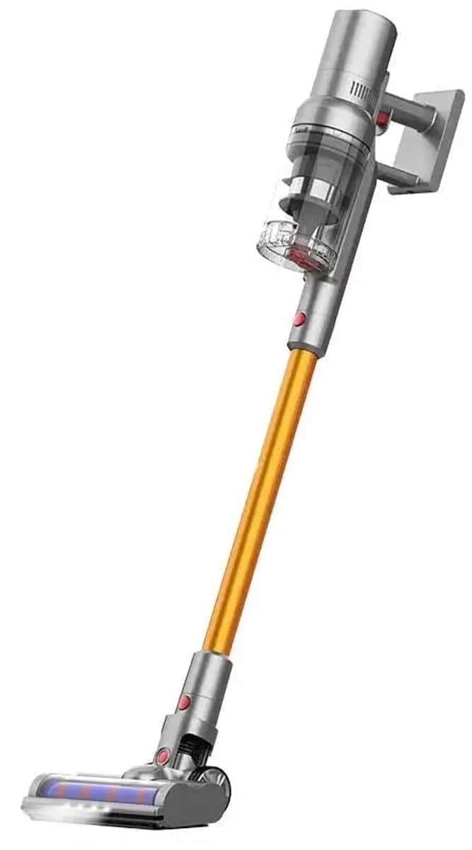Handstofzuiger met Steel - Draadloze Stofzuiger - Zakloze Stofzuiger - Afneembare Kruimelzuiger - Draadloze Steelstofzuiger - Gouden — afbeelding 1