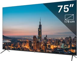 TeeView Google Smart TV - QLED 4K - 75 inch/191 cm - Frameless Design - Tripple Tuner DVB-T/T2/S/S2/C - HDMI x3, USB x2, CI+ - Voice Controle & Streaming apps - In Eindhoven geassembleerd - TV75QQG-EU — thumbnail 22