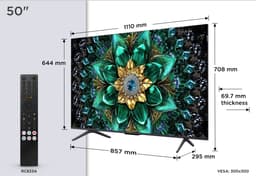 TCL 50Q6C - 50 inch - 4K QD-MiniLED - 2025 - Smart TV — thumbnail 12