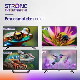 STRONG - TV 55" (139 cm) SRT55UG7773C - Smart Google TV 4K UHD - Chromecast - Google Assistant - Dolby ATMOS - Doly Vision - Drievoudige tuners - Wifi - Bluetooth - Port Ethernet - 3xHDMI + 2xUSB - NETFLIX — thumbnail 8
