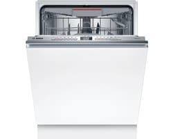 Bosch SBV6ZCX10E - Series 6 - Inbouwvaatwasser - 60 cm - Extra hoog - Zeer stil - Energielabel B - PerfectDry met zeolith: perfecte droogresultaten met een laag energieverbruik - Home Connect