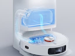 Xiaomi Robot Vacuum X10+ EU - Dubbele roterende moppen - geschikt voor water - LiDAR detectie werkt ook 's nachts - geavanceerde 3D ToF en RGB camera - basisstation maakt de robot schoon en droog — thumbnail 2