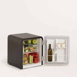 CREATE - Koelkast in retrostijl - Zwart - Handvat Goud - FRIDGE RETRO 48L — thumbnail 3