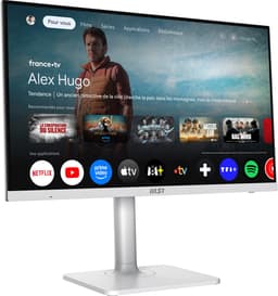 MSI Modern MD272UPSW - Smart 4K UHD Monitor - 60Hz - 27 Inch - Google TV - USB Type-C PD 65W - 4 Way Adjustable — thumbnail 4