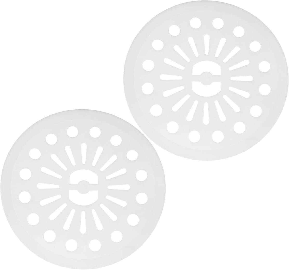 Centrifugedeksel Wasmachine - Droger Dop - Kleding Centrifugeren - Zachte Behandeling Stof - 22 x 22 cm - Wit — afbeelding 1
