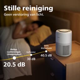 Philips PureProtect 900 Series - Luchtreiniger - CADR 250m3/u - Ruimtes tot 65m2 - 3 laags HEPA filtratie - Air+ App - Stille Reiniging - Compact - Wit - AC0950/10 — thumbnail 6