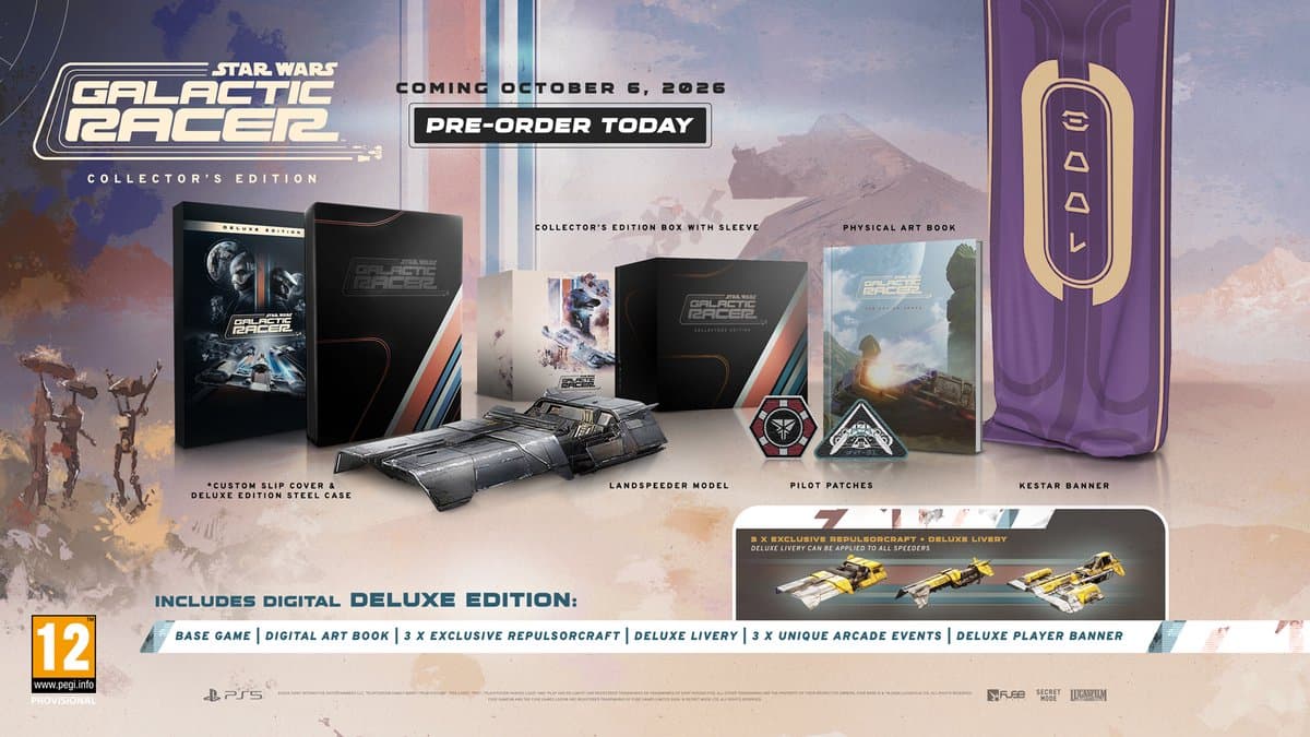 Star Wars: Galactic Racer - Collector's Edition - PS5 — afbeelding 1