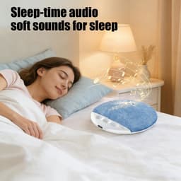 Pillow Speaker, 2026 Nieuwe Bluetooth Kussenluidspreker, Mini Botgeleiding Slaaphulp Met Stereo Bas En Witte Ruis, Ultra-Dunne Stereo Bas, Voor Volwassen Gespecialiseerde Slaapoordopjes, Roze — thumbnail 8