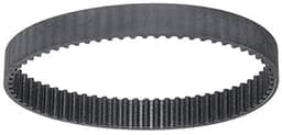 Allecto - Aandrijfriem - Vervangingsriem - Rubberkwaliteit - Zwart - Accessoire voor Bosch - Geschikt voor 7A en 7AE — thumbnail 3