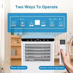 Novari 3 in 1 Airconditioner - Airco - Koeler - Ventilator - Ontvochtiger - Klimaat beheersing - 24 uur timer - Afstandsbediening — thumbnail 7