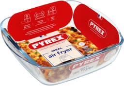Pyrex - Airfryer Ovenschaal - 25x22x7 cm - Vierkant — thumbnail 5