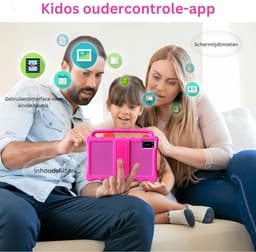 MKSS® Kindertablet Vanaf 3 Jaar - Tablet Kinderen - Kinderspeelgoed - Zwart — thumbnail 3