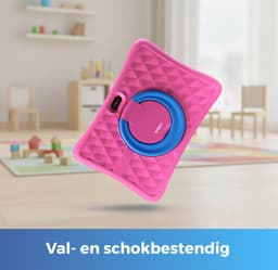 Kindertablet 10 inch – Tablet Kids – 96 GB - Tablet Kinderen – Kindertablet vanaf 3 jaar – 6000mAh - Ouderlijk Toezicht – Android 15 – Roze – 2026 Model - WiseQ — thumbnail 8