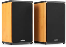 Draadloze speakers - Audizio BS20 speakerset - Luidspreker boxen met Bluetooth - Oplaadbare accu - Bamboe — thumbnail 12
