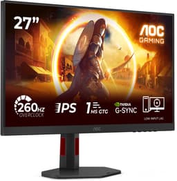 AOC G4 27G4ZR computer monitor 68,6 cm (27") 1920 x 1080 Pixels Full HD LED Zwart, Rood — thumbnail 13