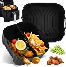 Silicone Airfryer Vorm Accessoires, Airfryer Pan Gescht voor Philips Airfryer 2000 6.2L NA230, Air Fryer Liners voor Cosori 5.5L 6 L 6.2L, Siliconen Bakvorm voor Heteluchtfriteuse voor Ninja — thumbnail 1