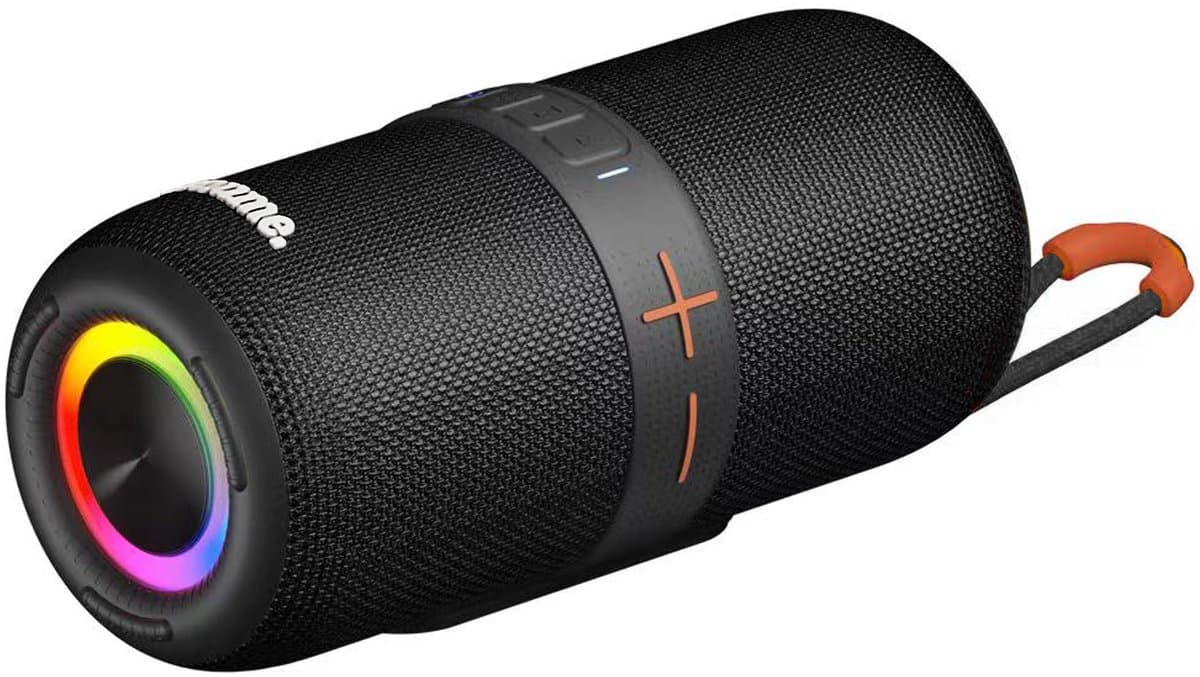 Sonume Base - Draadloze speaker - 60 Watt - IPX5 Waterbestendig - Zwart — afbeelding 1