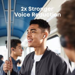 soundcore Liberty 5 by Anker, draadloze oordoppen met noise-cancelling, 2x sterkere stemonderdrukking, realtime adaptieve noise canceling, snelladen, Dolby Audio, heldere gesprekken met 6 microfoons en AI, lange batterijduur — thumbnail 12