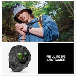 Garmin Instinct® 3 - Smartwatch - AMOLED - 50 mm - Bolt Blue - Limited edition — thumbnail 13