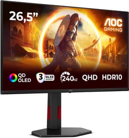 AOC G4 Q27G4ZDR - QHD OLED Gaming Monitor - 240hz - HDMI 2.1 - USB-Hub - Ergonomisch Design - 27 inch — thumbnail 6