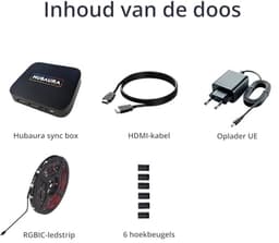 HDMI Achtergrondverlichting Sync Box voor TV - LED Strip Beeldsynchronisatie voor 42-88 inch — thumbnail 4