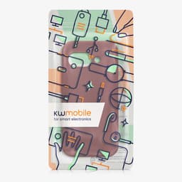 kwmobile telefoonhoesje geschikt voor Google Pixel 9a - Hoesje met siliconen coating - Smartphone case in wijnrood — thumbnail 5