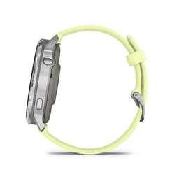 Garmin Venu 4 - Multisport smartwach - 45 mm - AMOLED - Zilverkleurig/citroen — thumbnail 4