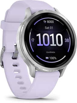 Garmin Venu 4 - Multisport smartwach - 41 mm - AMOLED - Zilverkleurig/Lila — thumbnail 2