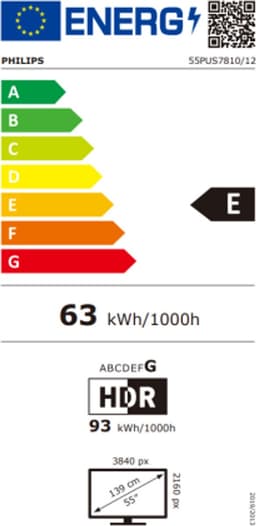 Philips 55PUS7810/12 - 55 inch - 4K QLED - 2025 - Buitenlands model — thumbnail 2