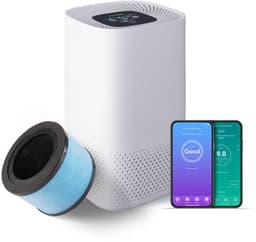 Lanaform - AV-99C - Luchtreiniger WiFi HEPA H13 - Verwijdert 99,95% Van Deeltjes, Pollen, Dierenharen - Koolstoffilter, UV Licht - PM2.5 Sensor - Stille Nachtmodus - CADR 145 M³/h, Voor 25 M² — thumbnail 17