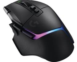 Logitech G502 X Plus - Draadloze Gaming Muis - Rechtshandig - Optisch - RGB - Zwart