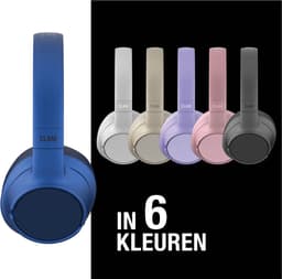 Fresh ‘n Rebel Clam Fuse – Draadloze Bluetooth Koptelefoon met Active Noise Cancelling - 45 uur Speelduur - True Blue — thumbnail 9