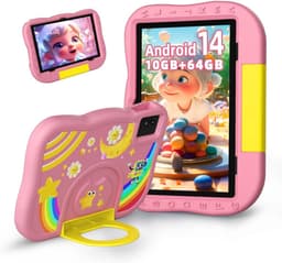 DailySupplies® Kindertablet Vanaf 3 Jaar - Tablet Kinderen - Kinderspeelgoed - Roze — thumbnail 1