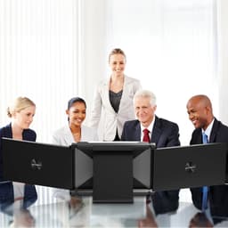 GTMEDIA - Portable Monitor Triple - Portable Monitor Laptop - Portable Monitoren - 11.6'' - 1920*1080 IPS FHD - Plug & Play — thumbnail 6