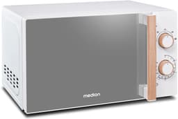MEDION Magnetron (houtlook, 20 liter, 700 watt, spiegelende deur, 5 vermogensstanden, ontdooifunctie, timer, MD10596) wit — thumbnail 17