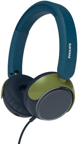PHILIPS TAK2000CT - On Ear bedrade opvouwbare hoofdtelefoon voor kinderen - beperkt volume, Audio delen, 3,5 mm- en USB-C-kabel meegeleverd - Kristal Groen — thumbnail 9
