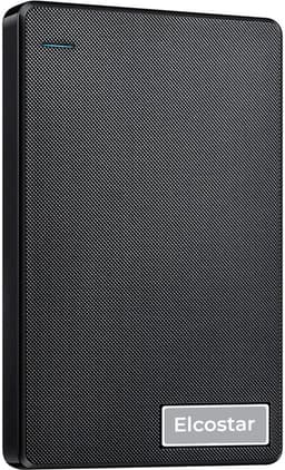 Elcostar Externe harde schijf 1TB - HDD - Harde schijf extern - Externe harde schijven - Geschikt voor Windows, Mac & Smartphone - Inclusief USB kabel — thumbnail 1