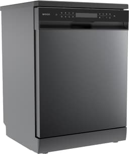 Wiggo WD-F6148B(DX) - Vrijstaande Vaatwasser - 60cm - 14 Couverts - 6 wasprogramma's - Energielabel B - 5 jaar garantie - Zwart Rvs — thumbnail 9