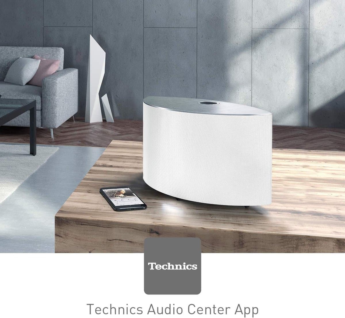 Technics Wireless Multi-Room Speaker SC-C30E-W — afbeelding 1