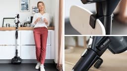 Bosch Unlimited 7 BSS711W - draadloze steelstofzuiger - zakloos - zwart — thumbnail 8