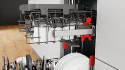 Whirlpool WSIO3T223PCEX - Inbouwvaatwasser - 10 couverts - 43 dB - E label - Verstelbare voeten — thumbnail 18