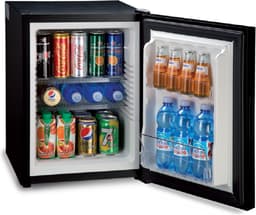 Technomax TP40NS minibar koelkast - 40 liter - compleet geruisloos - met deur van gehard spiegelglas — thumbnail 5