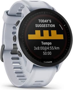 Garmin Forerunner 955 Solar - Hardloophorloge - Sporthorloge - Met GPS Tracker - Geschikt voor hardlopen - Wit — thumbnail 4
