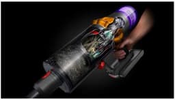 Dyson V15 Detect Fluffy - Steelstofzuiger - Nikkel/Blauw - 230 Air Watts - Zachte vloerborstel — thumbnail 15