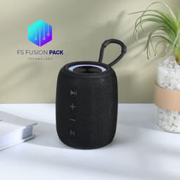 Draadloze Draagbare Luidspreker 10W Speaker RGB LED Draadloos & Wireless Fusion Pack M3 – Draagbare Bluetooth Speaker 10W | Waterdicht | RGB LED | Hifi Bas | BT/USB/TF/FM | Outdoor Wireless Speaker-Kerstcadeau-Nieuwjaar-2026-Verjaardag- — thumbnail 4