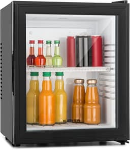 Klarstein Minibar Barmodel Koelkast - 24 Liter - glas - 0dB - Zwart - Minikoelkast - 5-15°C - voor Hotelkamer voor Kantoor - Stil Compact - Mini Fridge Kleine Koelkast Hotelkoelkast Drankkoeler Compact Koelkast — thumbnail 13
